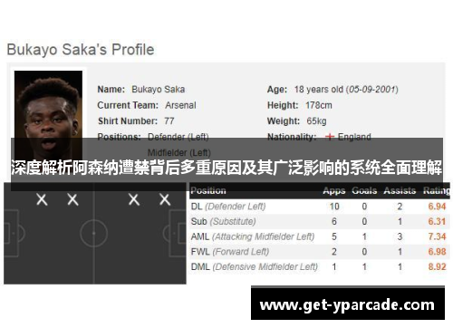 深度解析阿森纳遭禁背后多重原因及其广泛影响的系统全面理解
